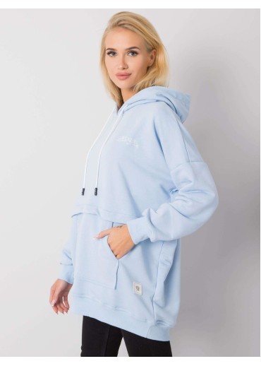 Tmavozelená mikina s kapucňou