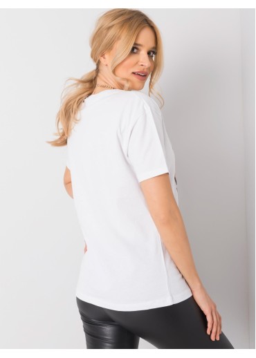 Biele bavlnené tričko