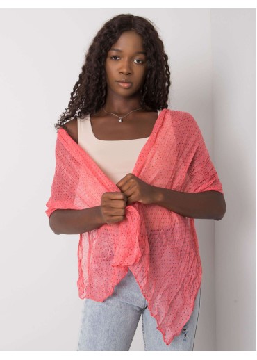 Koralovo ružová šatka