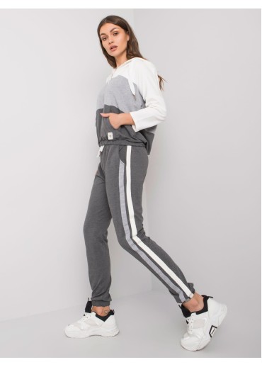 Sivá tepláková súprava