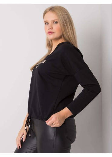 Čierne one size tričko