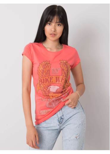 Modré bavlnené tričko