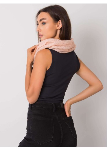 Broskyňovo ružová šatka