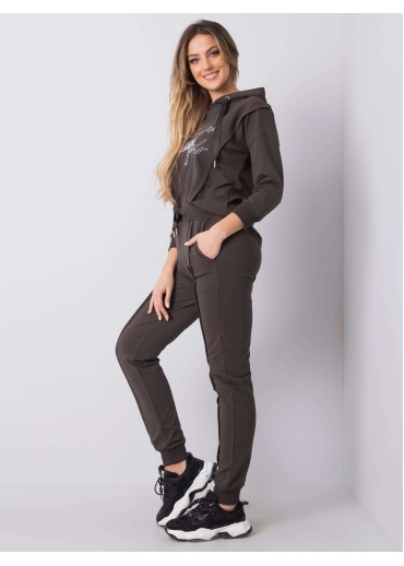 Khaki zelená tepláková súprava