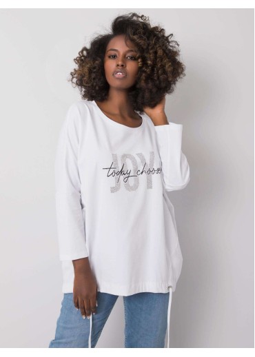Biele tričko s potlačou