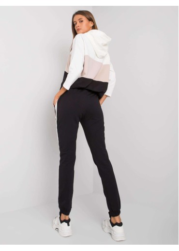 Béžovo hnedá tepláková súprava