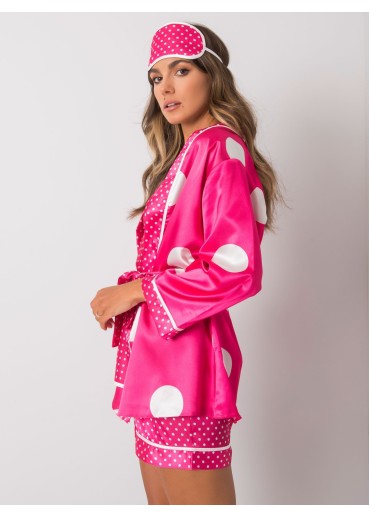 Fuchsiovo ružový pyžamový set