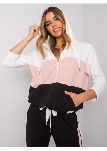 Tmavopúdrovo ružová tepláková súprava