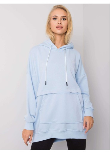 Tmavozelená mikina s kapucňou