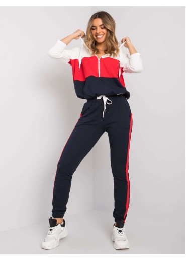 Červená tepláková súprava