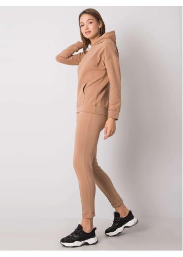 Hnedá tepláková súprava