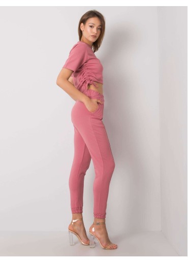 Ružová tepláková súprava