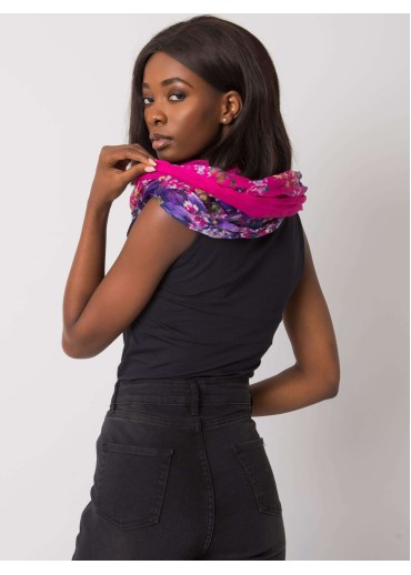 Fuchsiovo ružová šatka