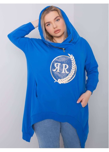 Khaki zelená mikina s kapucňou