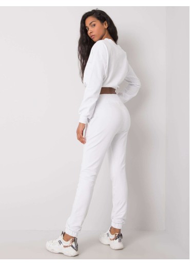 Biela tepláková súprava