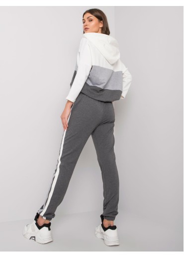 Sivá tepláková súprava