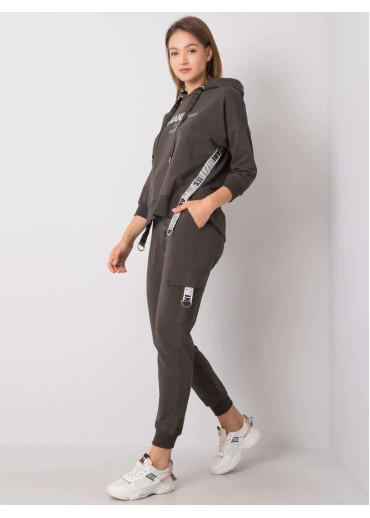 Khaki zelená tepláková súprava