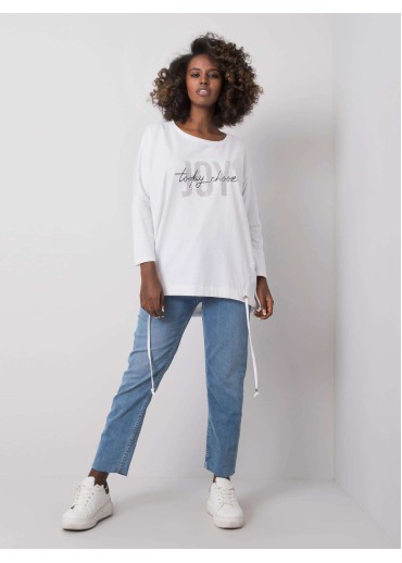 Biele tričko s potlačou