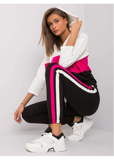 Fuchsiovo ružová tepláková súprava