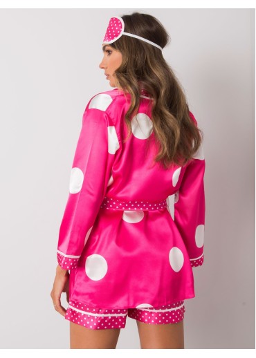 Fuchsiovo ružový pyžamový set