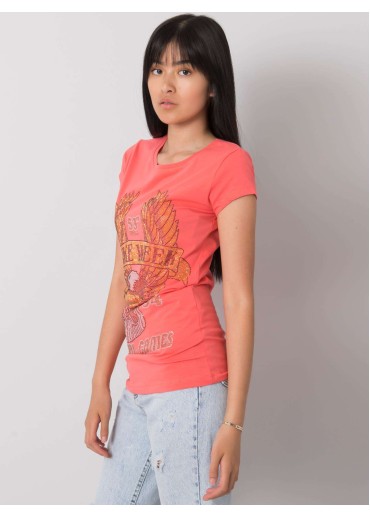 Modré bavlnené tričko