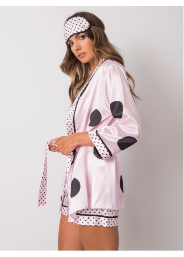 Púdrovo ružový pyžamový set