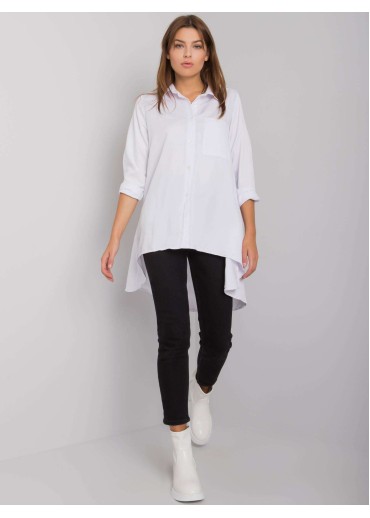 Biela predĺžená košeľa