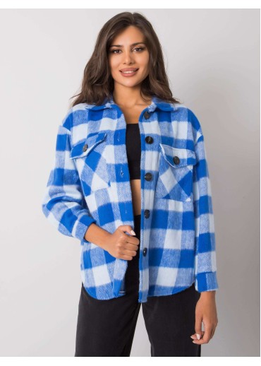 Svetlomodrá károvaná košeľa