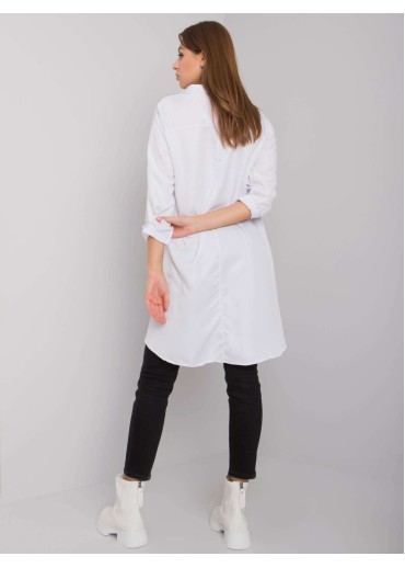 Biela predĺžená košeľa