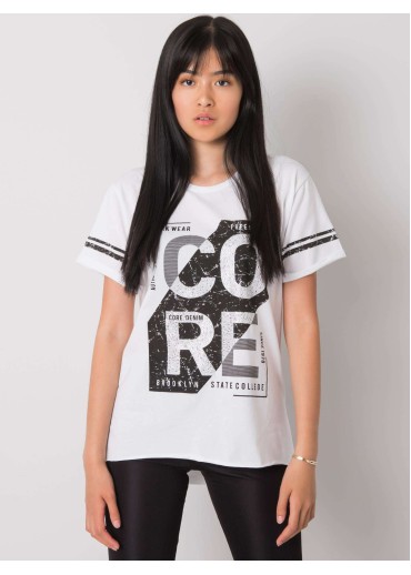 Biele tričko s potlačou