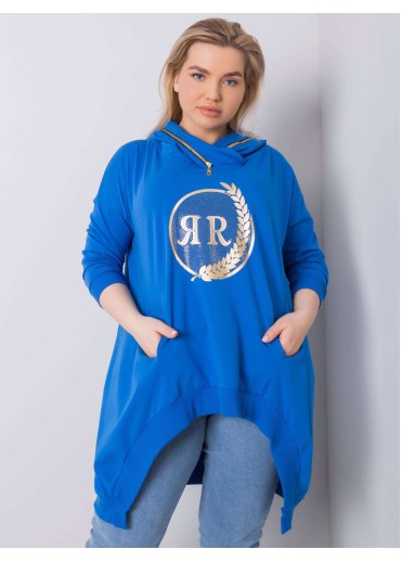 Khaki zelená mikina s kapucňou