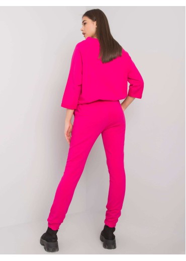 Fuchsiovo ružová tepláková súprava