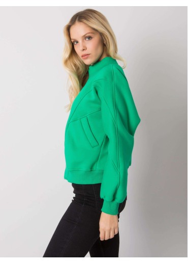 Zelená dámska mikina