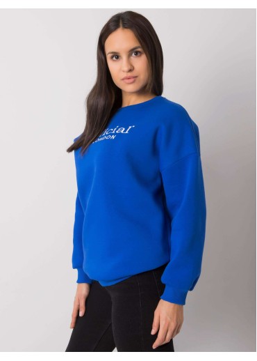 Svetlomodrá basic mikina