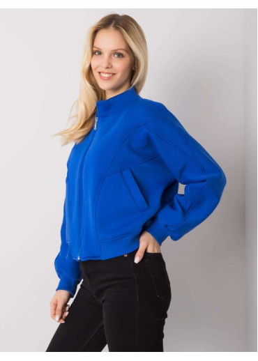 Svetlomodrá dámska mikina