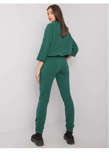 Tmavozelená tepláková súprava