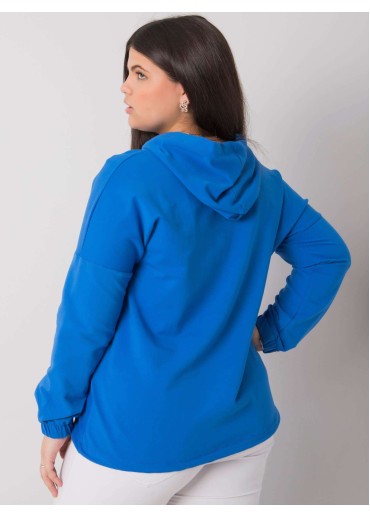 Čierna mikina s kapucňou