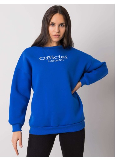 Svetlomodrá basic mikina