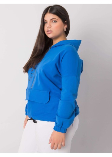 Čierna mikina s kapucňou