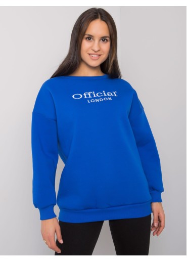 Svetlomodrá basic mikina