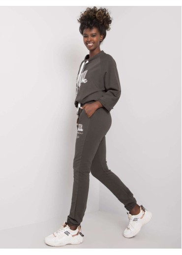 Khaki zelená tepláková súprava