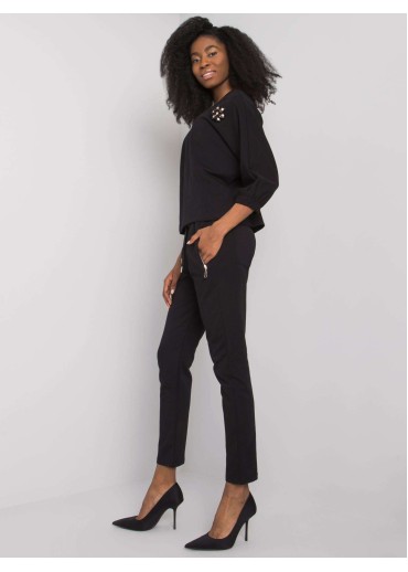 Čierna tepláková súprava