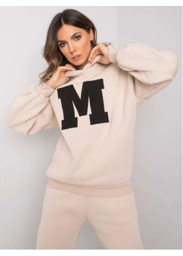 Béžovo hnedá tepláková súprava