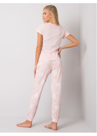 Lososovo ružové pyžamo