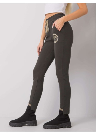 Khaki zelené tepláky