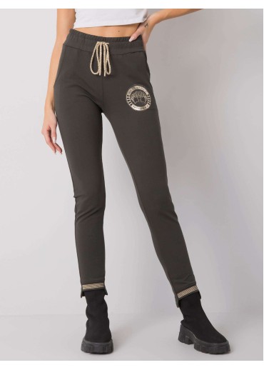 Khaki zelené tepláky