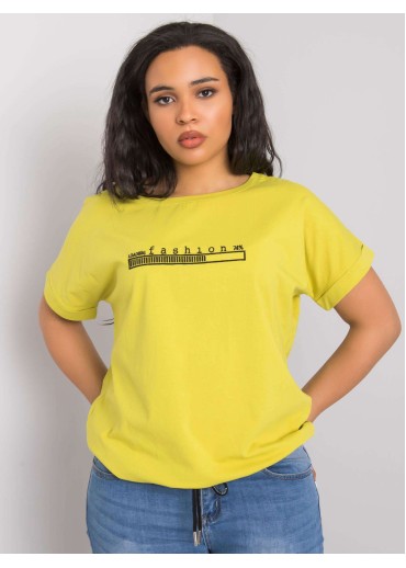 Zelené one size tričko s výšivkou