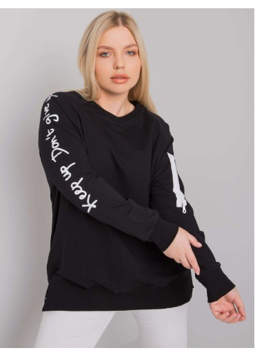 Čierna one size tunika