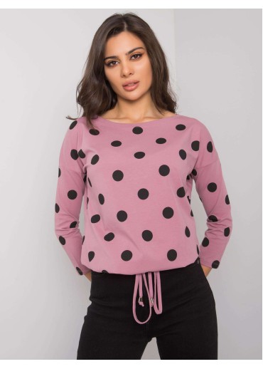 Ružové bavlnené tričko