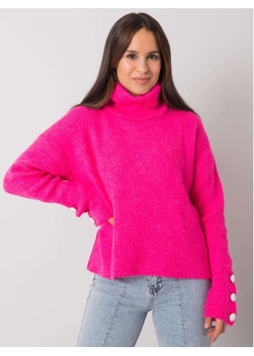 Ružový dámsky sveter